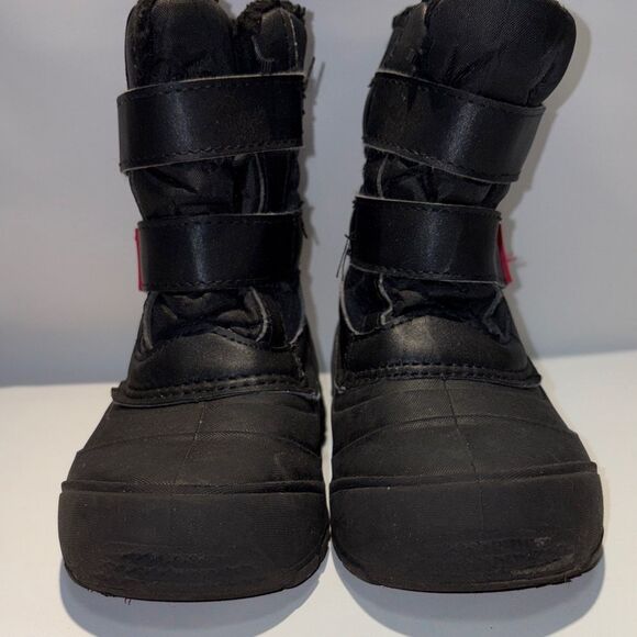 Wonder Nation Black Kids Snow Boots - Picture 1 of 7